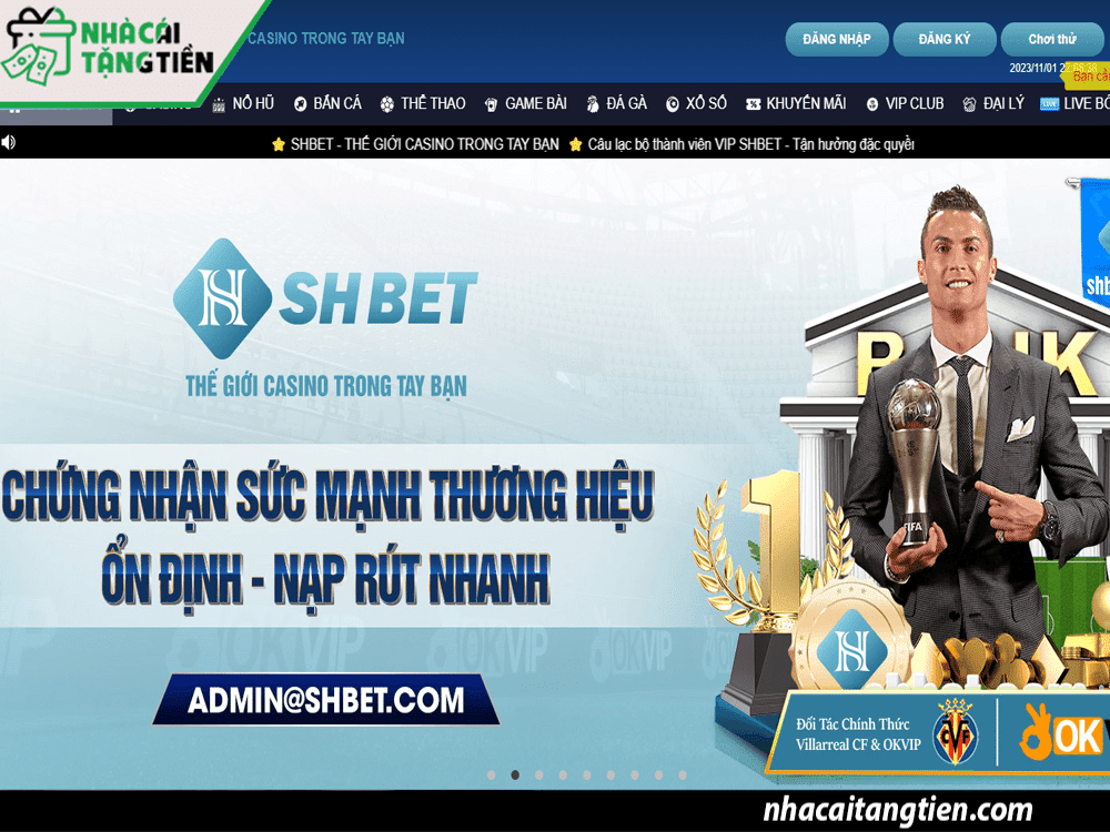 Shbet tặng 100k dành cho thành viên mới