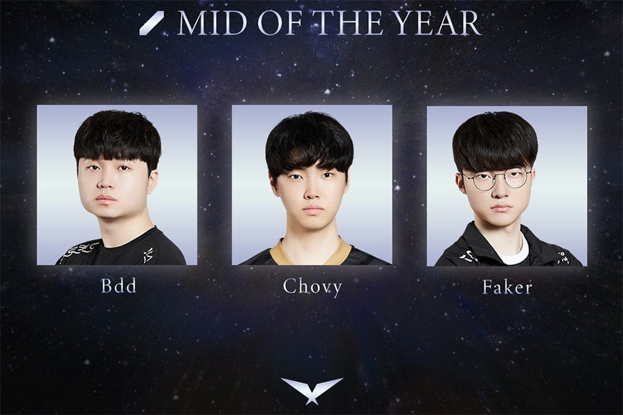 BDD - Chovy - Faker sẽ được đặt lên bàn cân nhằm tìm ra người đi đường giữa xuất sắc nhất tại LCK 2023