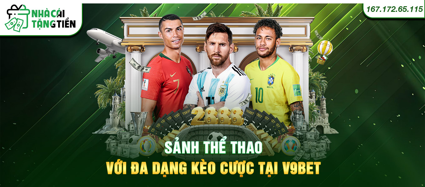 Sảnh thể thao với đa dạng kèo cược tại V9bet
